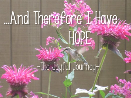 And Therefore I Have Hope - The Joyful Journey